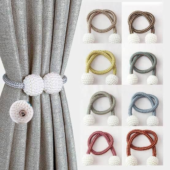 Magnetic Curtain Tiebacks