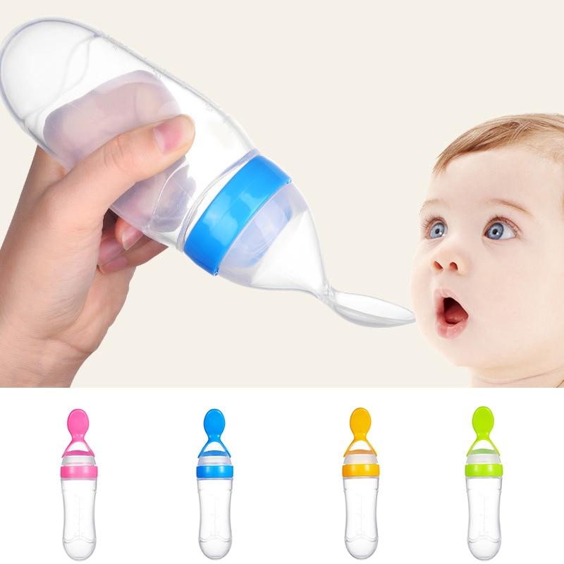 Baby Spoon Feeder Squeezy Silicone