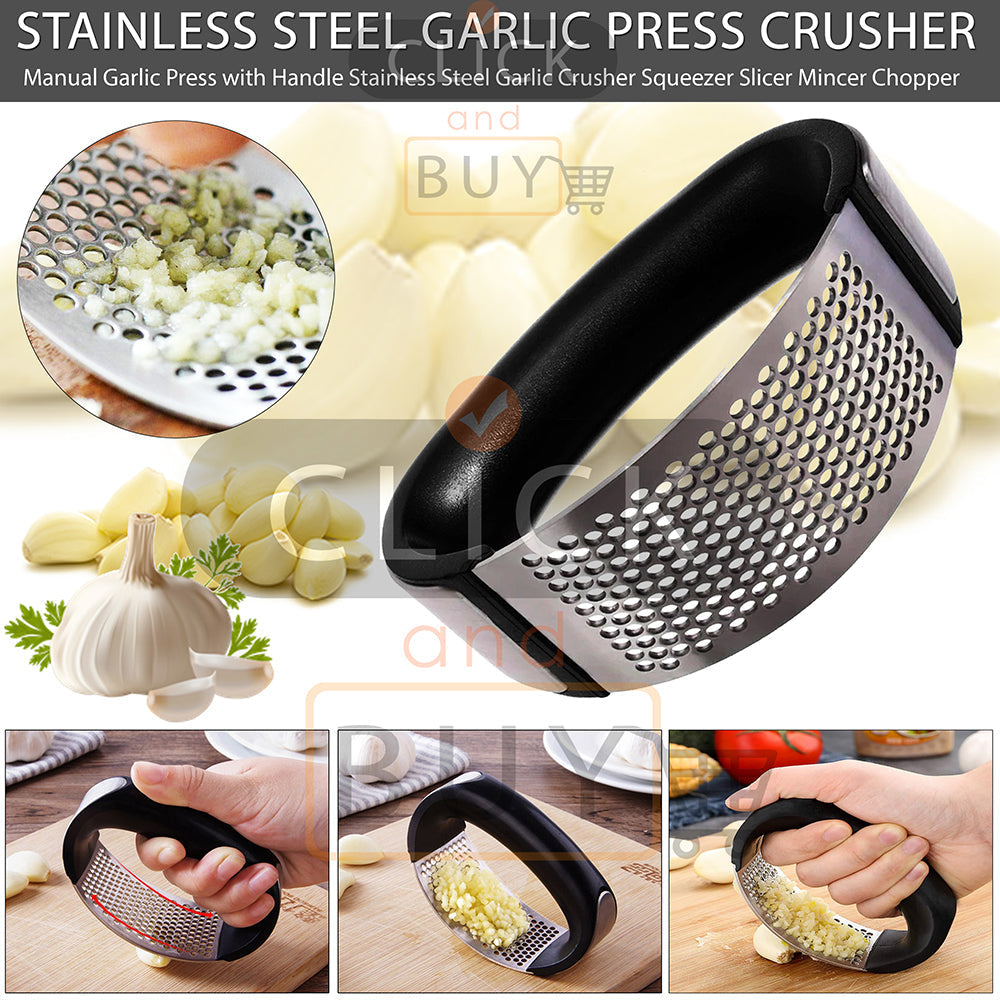 Steel Garlic Press