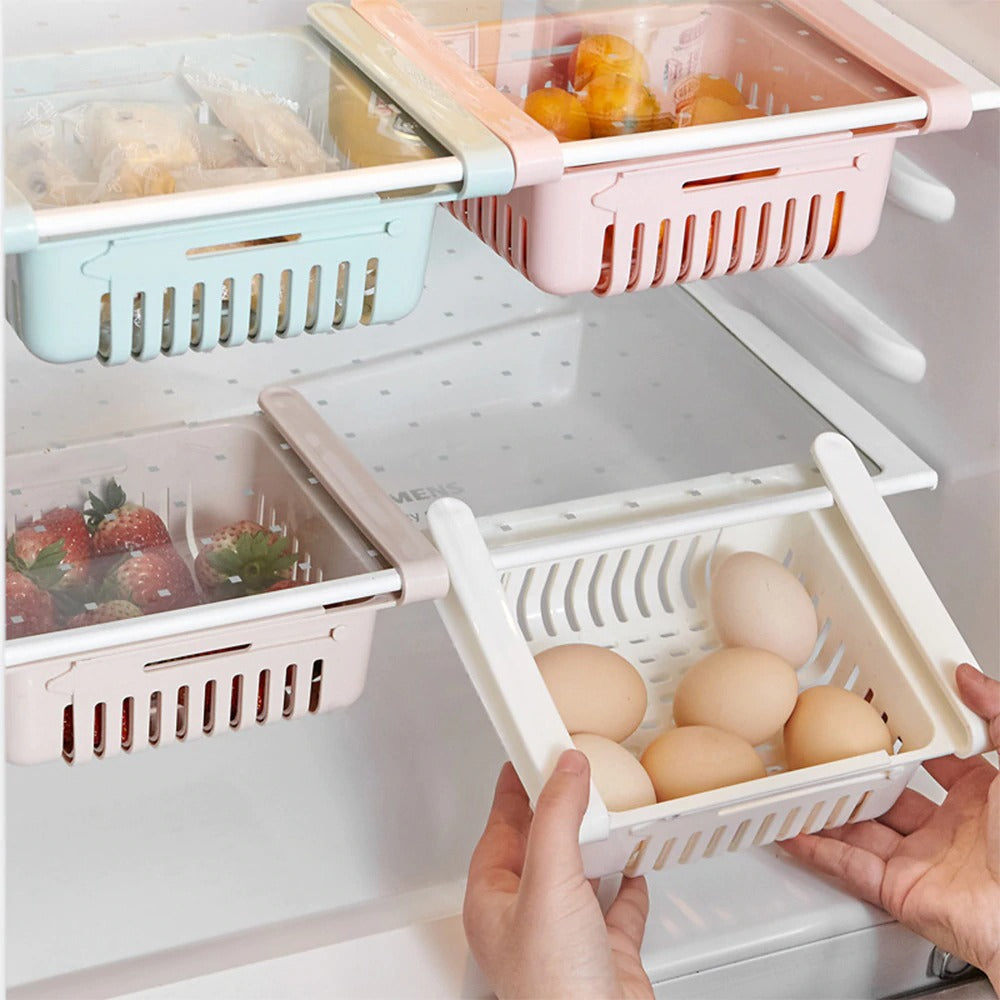 Fridge Storage Basket Storage Rack