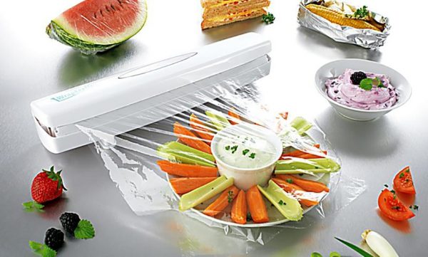 Plastic Wrap DispenserFood Wrap Cutter Dispenser