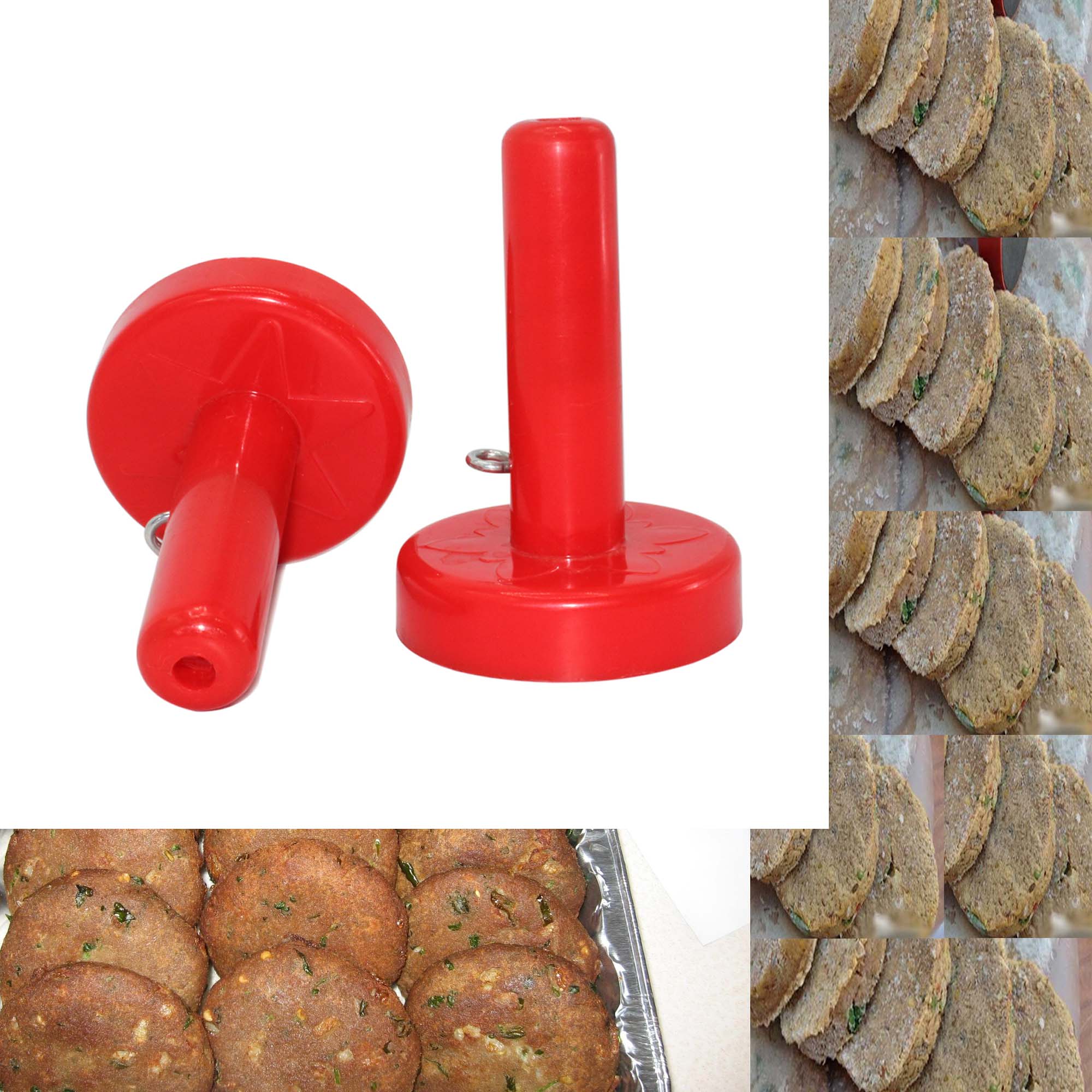 Set of 4 Shami Kabab Moulds