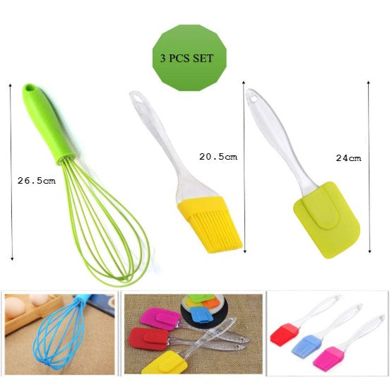 Egg Beater Spatula and Baking Brush