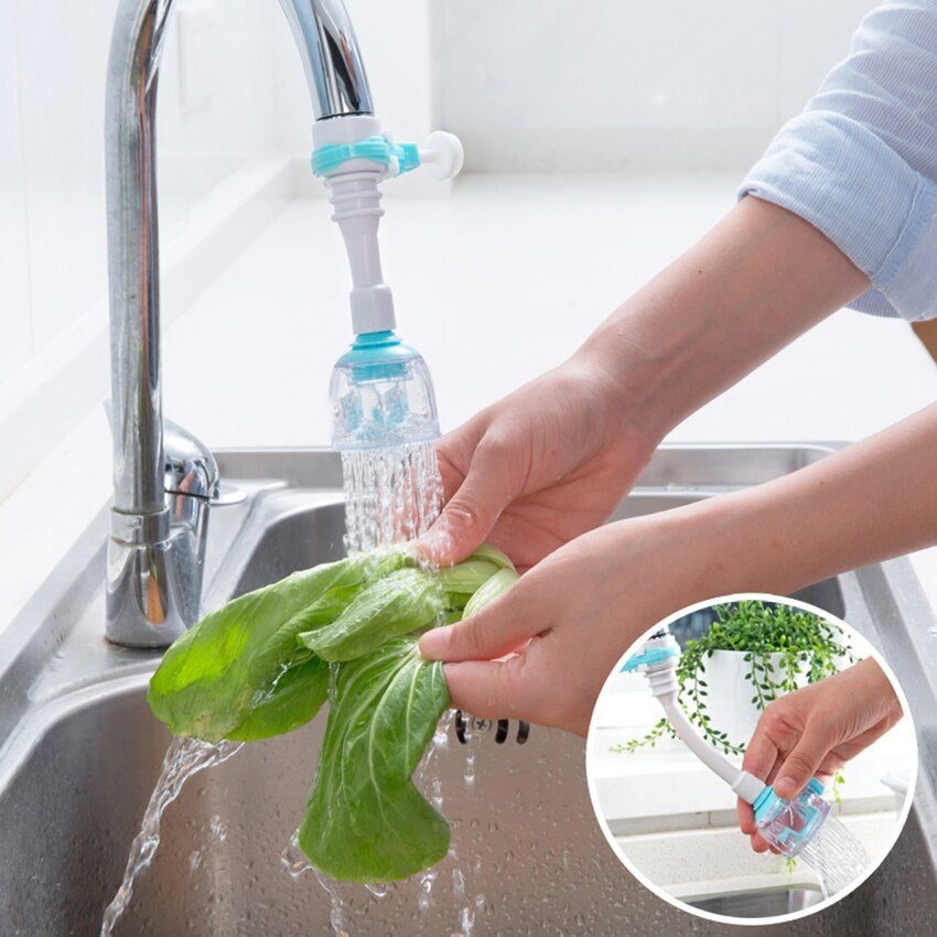 Movable Faucet Shower with fan