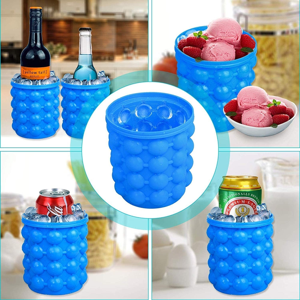 Silicone ICE GENIE Ice Cube Maker