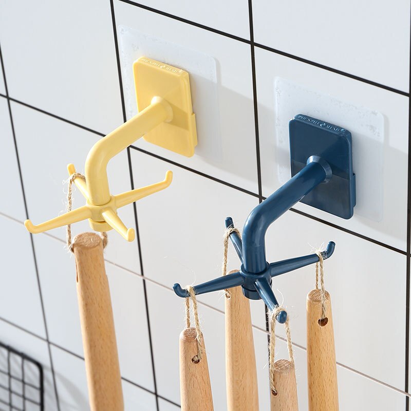 Kitchen Rotating Hook Storage Hanger