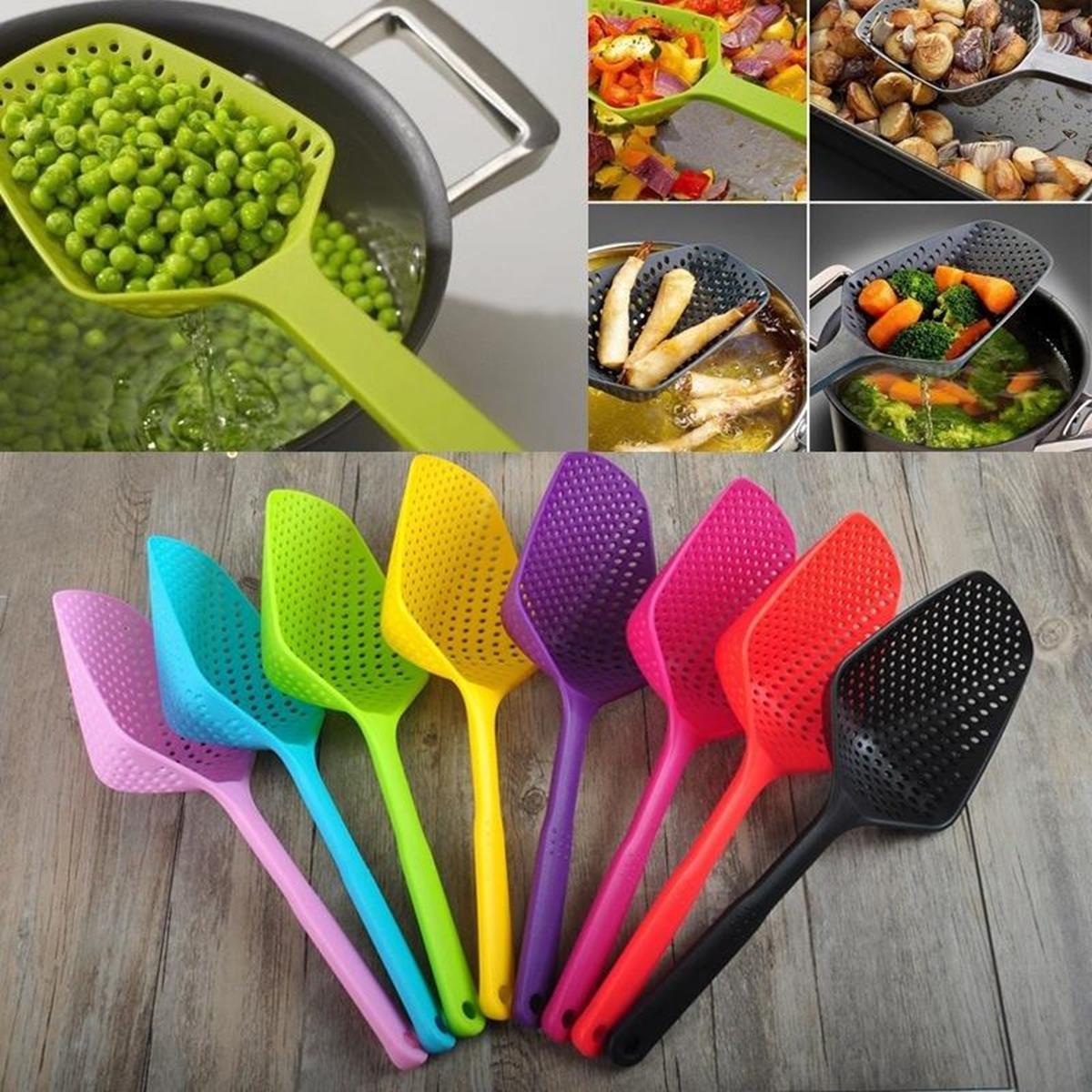 Kitchen Colander Scoop Strainer Spoon