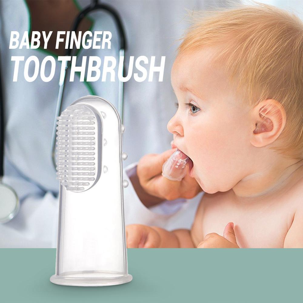 Finger Silicone Toothbrush Baby For Infants