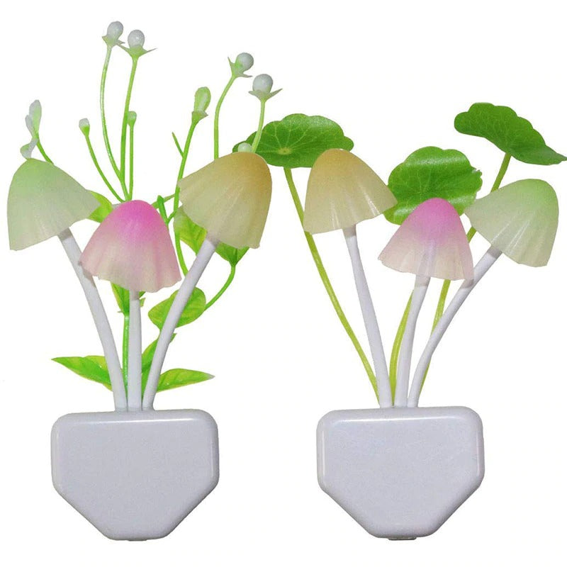 New LED Sensor Flower Mushroom Lamp