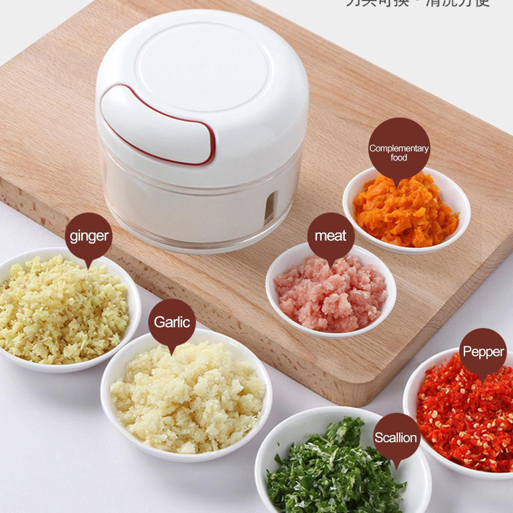 Manual Food Chopper Mixer Blender