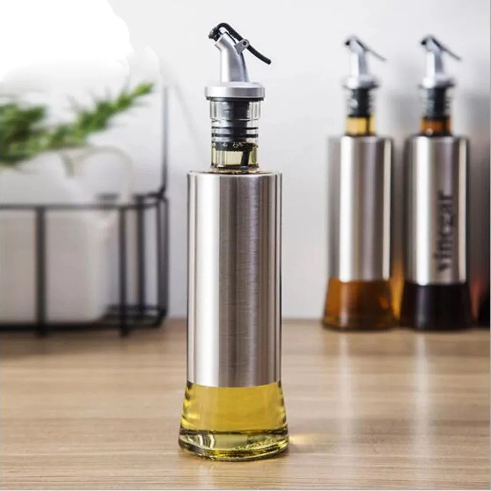 Oil Vinegar Bottle with Dropper