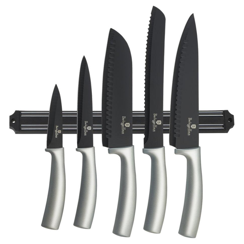 Black Magnetic Knife Holder Rack