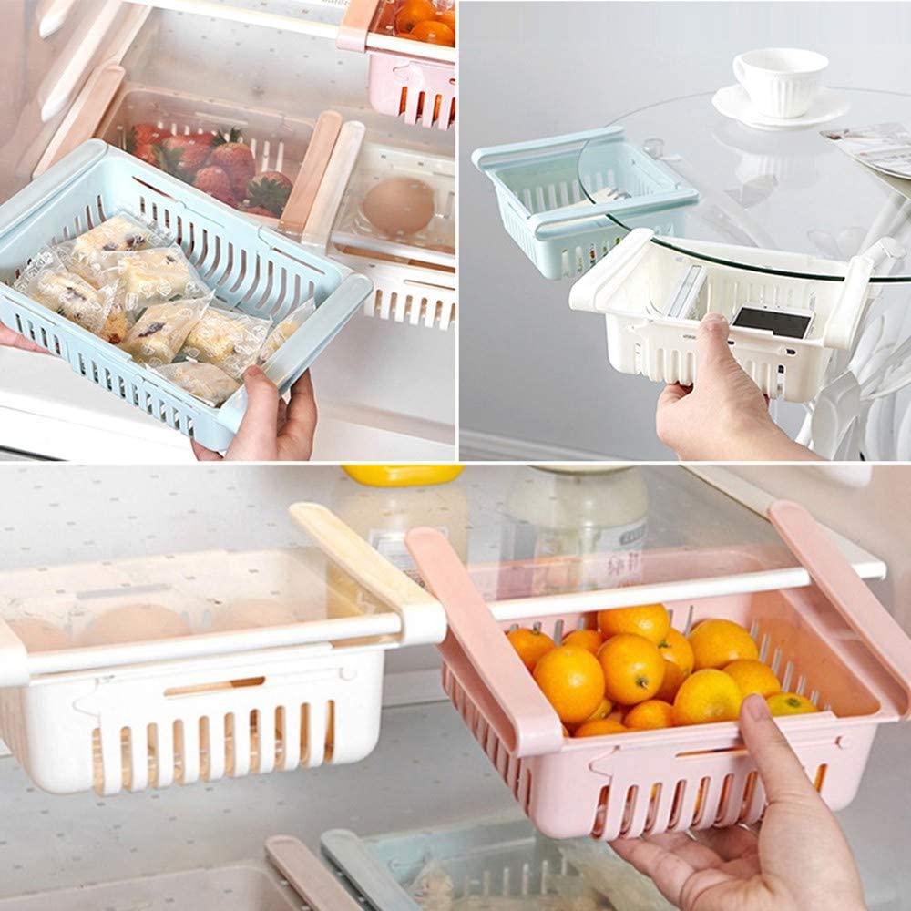 Fridge Storage Basket Storage Rack