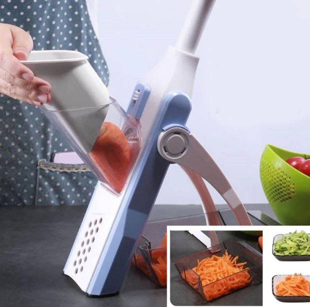 Mandoline 5 In 1 Safe Vegetable Cutter & Slicer