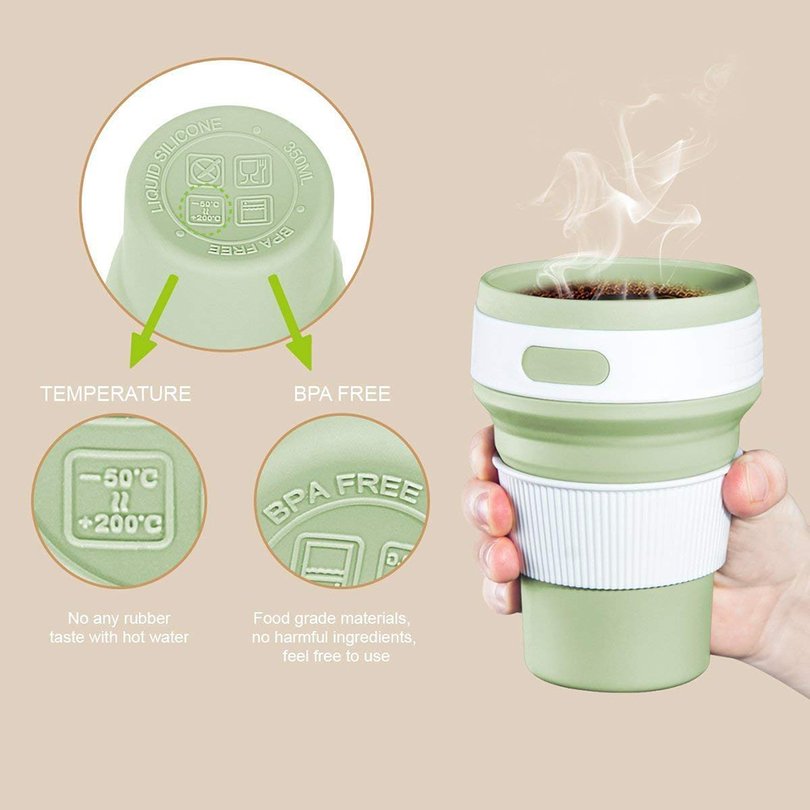 Coffee Cup Travel Mug With Lid