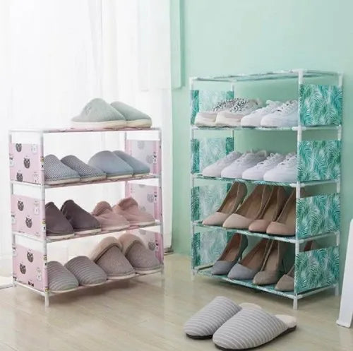 5 Layers Multifunctional Shoes Rack-Simple Dust Proof