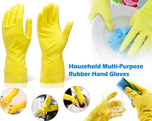 Rubber Washing Gloves for Kitchen