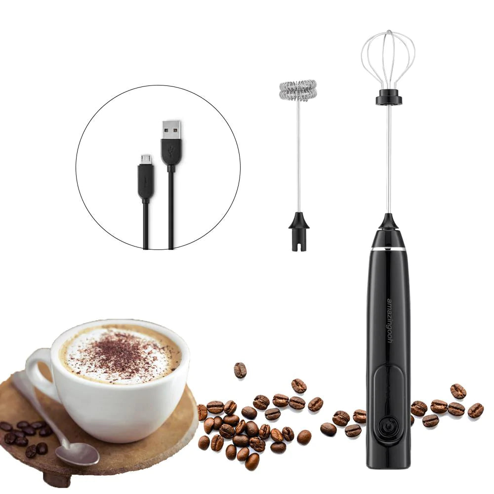 Rechargeable Electric Coffee Mixer Milk Shake