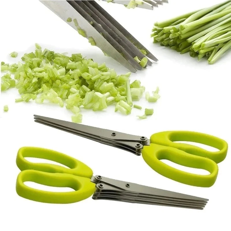 5 Layered Stainless Scissor Cutter