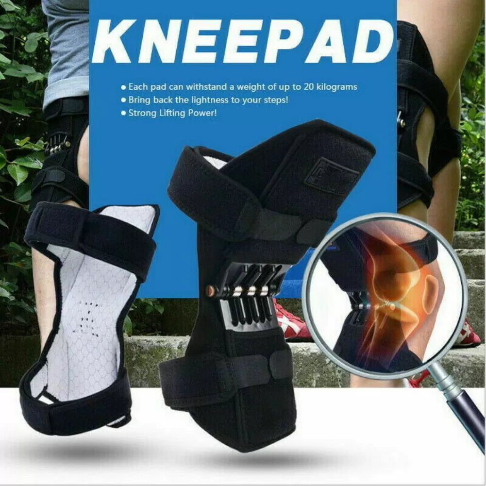 Spring Loaded Power Leg Kneepad