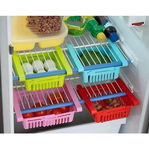 Fridge Storage Basket Storage Rack